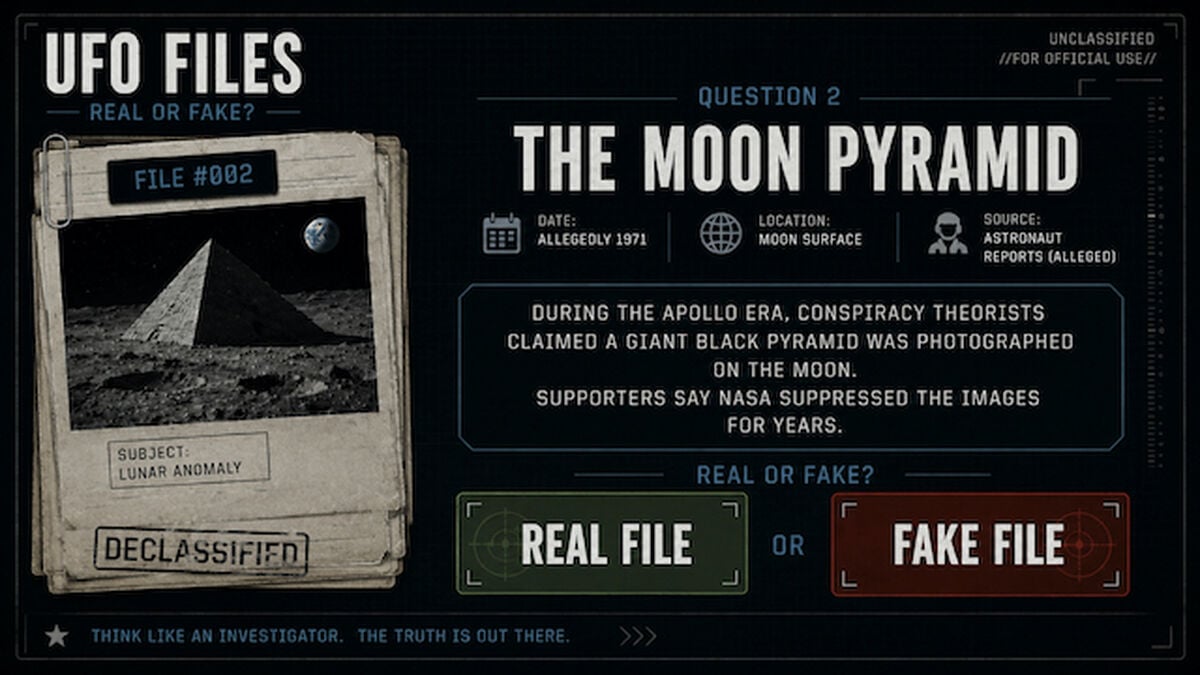 UFO Files - Real or Fake? image number null